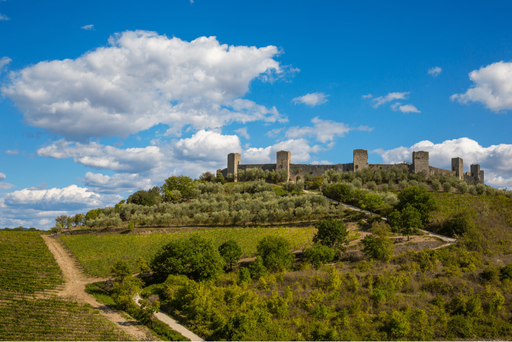 Skyline of Monteriggioni